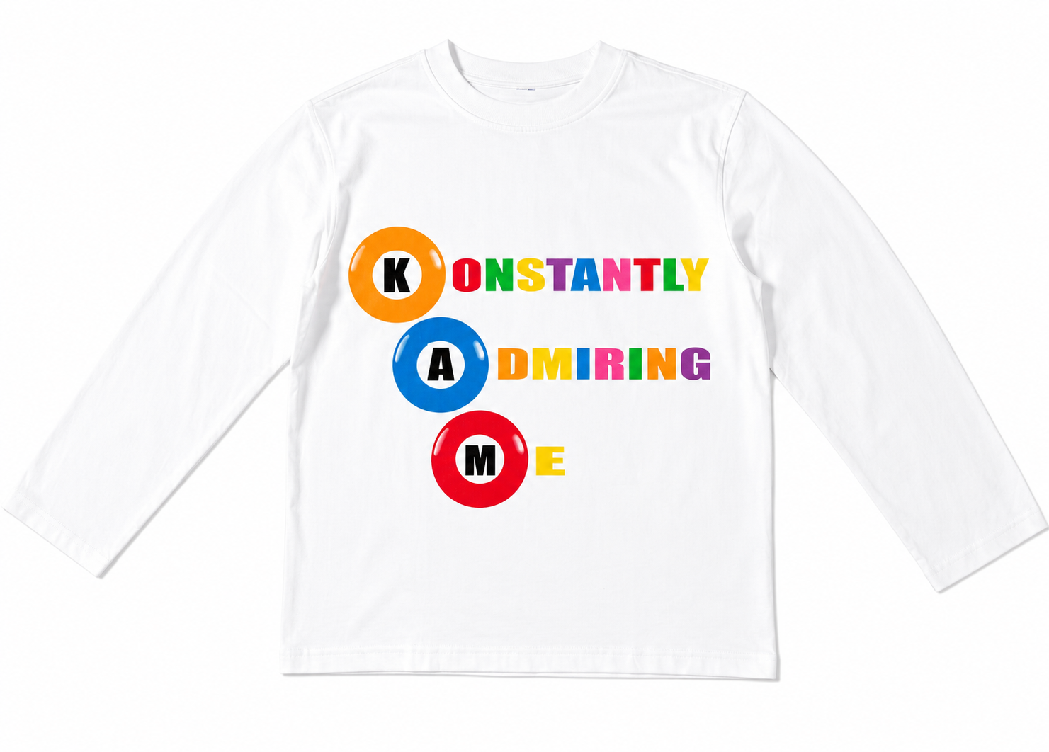 K.A.M "Classic" Long Sleeve Tee