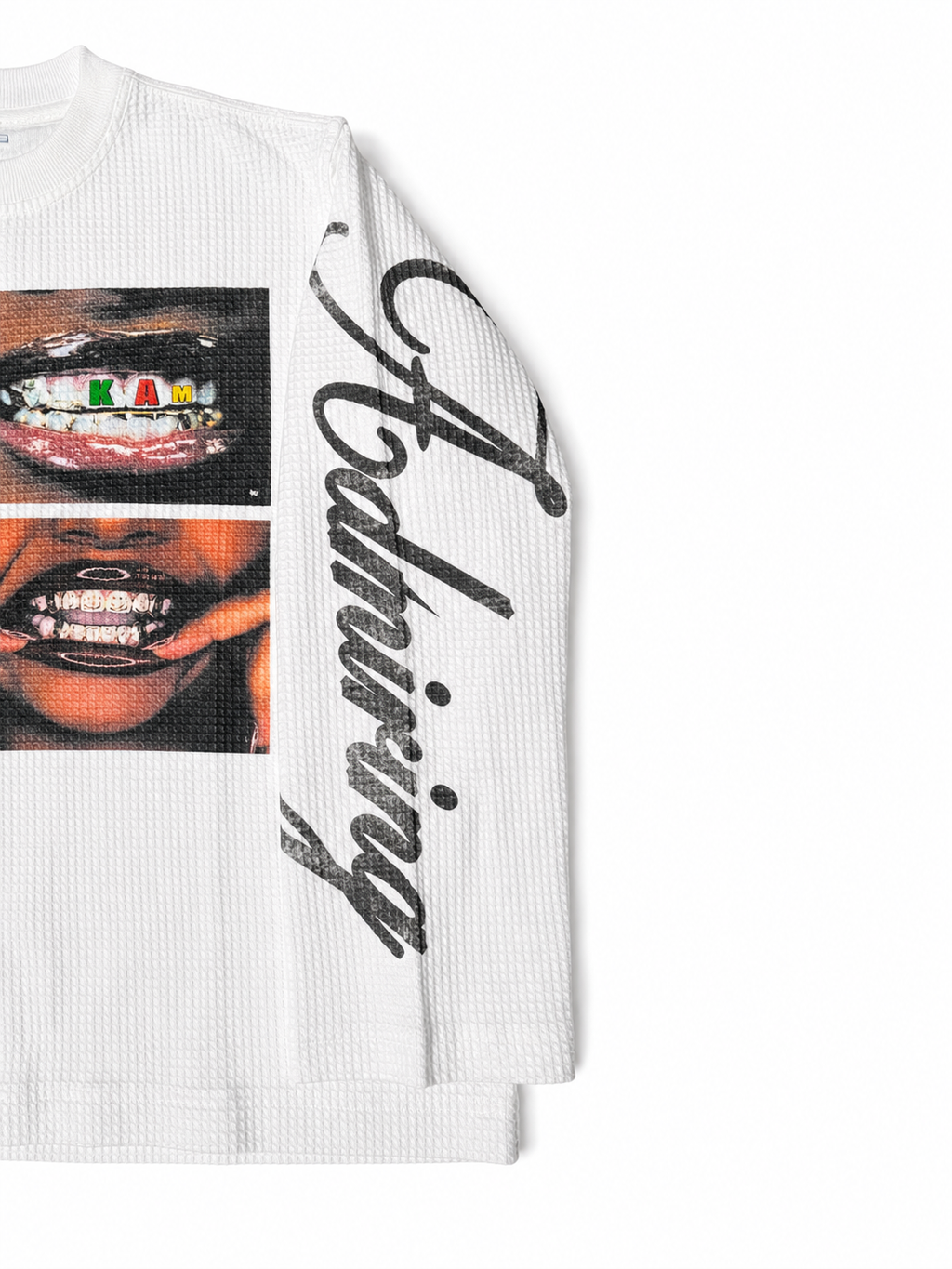 K.A.M "Smile-State" Thermal Long Sleeve Tee